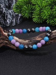 Bohemian Fashion Bracelet, Grounding And Stability, Prayer Beads, Calm, Emotional Balance, Yoga Meditation Spirituality & Religion Unisex Holiday Jewelry For Casual Wear - Multicolor - View 9