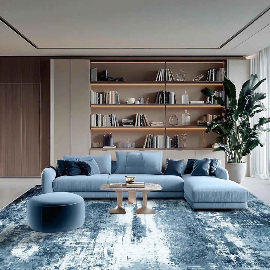 Carpets - A Dark Blue Piece - View 1