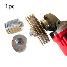 1set Angle Grinder Adapter M10 Spindle Adapter, Including Washer And Nut, Suitable For Type 100 Handheld Polishing Machine, Angle Grinder Adapter - 1 Set - View 1