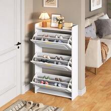 Shoe Cabinets - White - View 3