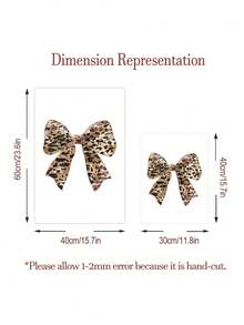 3pcs Personalized Custom Canvas Painting, Custom Name Leopard Print Cheetah Pattern Letter Butterfly Decorative Painting, Personalized Gift For Girls Room Bedroom Decor, Children Friends Birthday Gift, Unframed - Multicolor - View 6