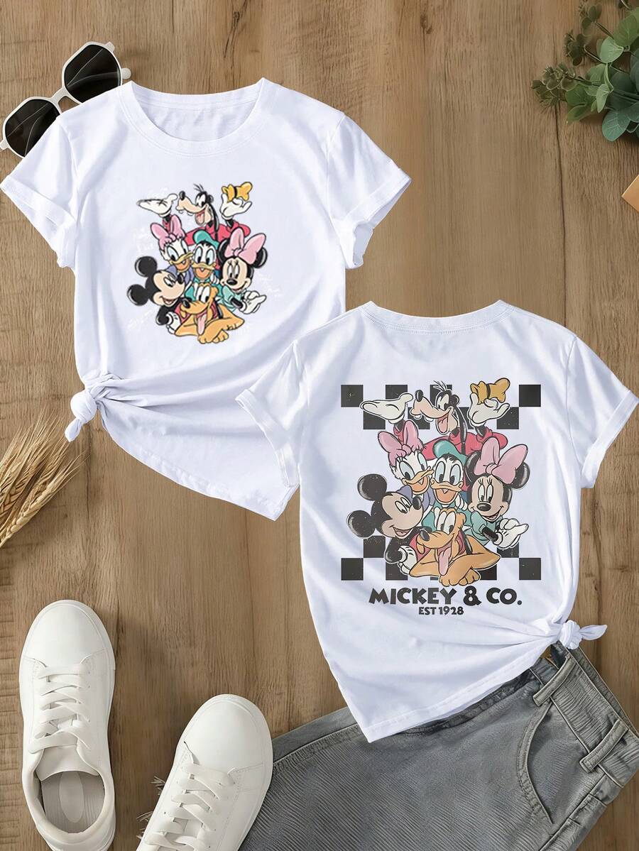 Disney Camisetas de mujer - Blanco - Ver 1