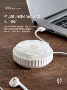 Data Cable Organizer, Cable Winder, Earphone And Mobile Phone Cable Organizer, Portable Cable Winder - Multicolor - View 1