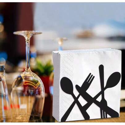 Servietten-Halter, Tischdekoration, Taschentuchbox für Zuhause, Restaurant, Café