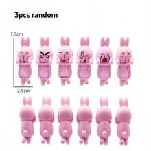 Đồ trang trí xe hơi hình thỏ nằm dễ thương, giá đỡ điện thoại dán trang trí. - Nhiều màu - Xem 11