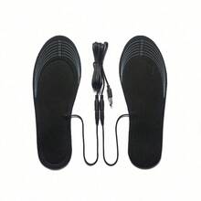 This USB Heated Foot Warmer Provides Full-Foot Heating And Is Equipped With An Overheating Protection Chip, Making It An Ideal Choice For Outdoor Activities And A Must-Have Item For The Winter Season. - Black - View 6