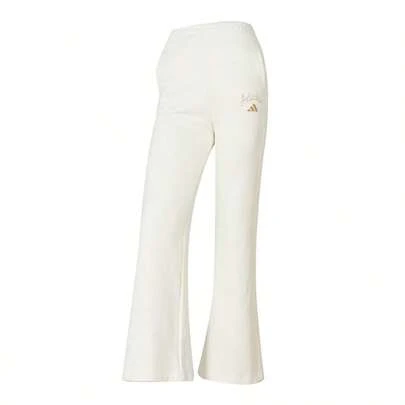 Adidas Quần ống loe nữ, quần thoải mái thường ngày để đi làm, Kiểu dáng: NYR FLARED PNT, Mã sản phẩm: KH2707