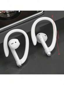 1 Pair Silicone Anti-Lost Earphone Hooks, Designed For Sports, Suitable For Earphones With 5-8mm Diameter Handles, Including A/IrPo/Ds Series - Multicolor - View 4