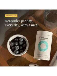 Women's Balance Hair Growth Supplements, Ages 45 And Up, Clinically Proven For Visibly Thicker Hair And Scalp Coverage In 3-6 Months, Dermatologist Recommended - 1 Month Supply Refill Pouch - 1 - 查看 4