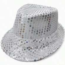 D EXCEED 1/5pcs Retro 70s Disco Elastic Y-Shaped Suspenders, Soft Felt Hat And Bow Tie Set, Accessories - Multicolor - View 7