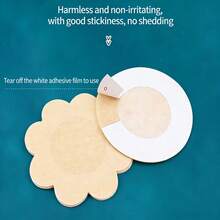 20pcs Disposable Nipple Covers, Seamless Breathable Self-Adhesivelnvisible Bra, Women's Lingerie & Underwear Accessories,Low Cut Evening Dresses, Bras, Underwear Accessories, Nipple Covers To Prevent Exposure, Wedding Photography Supplies, Wedding Clothing Accessories - 20個花形 - 查看 6