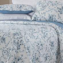 Queen Size Double-Sided Bedspread Set (3 Pieces) 2.40m X 2.60m With Pillowcases Rozac Liz - Liz 8 - View 7