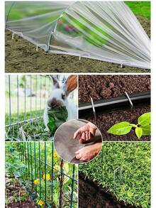 Cubierta protectora para plántulas, protección contra heladas, a prueba de viento y frío para plántulas de hortalizas y melón - A - Ver 6