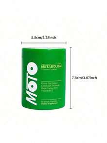 MOTO-Metabolism Boosting Capsule -30 Servings Healthcare Supplement Vitamin Dietary Edible Fitness 2 PCS - 2 - Xem 2