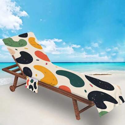 1 pieza Toalla de playa de fibra ultrafina de secado rápido - Super absorbente, ligera, plegable en bolso - Ideal para playa, piscina, camping, picnic, yoga y viajes