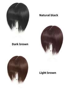 3D立体侧分隐形无痕长直发空气刘海，自然遮盖头顶，增加发量。 - 彩色 - 查看 6