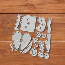 Creative Owl Dies, DIY Scrapbooking Album And Embossing Stencil, Greeting Card Making Tool, Card Paper Cutting Crafts ,Gift Card Making Template Die Cuts. - Silver - View 6