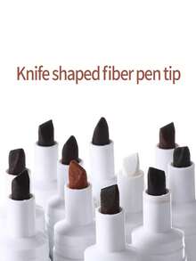 12pcs Wood Grain Marker Pens, Wooden Composite Floor Scratch Repair Pens, Waterproof Non-Fading Caulk Pens, Scratch Repair Marker, Caulk Pens - Touch-up Paint Pen - View 8