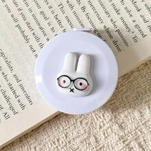 1pc Cartoon Mini Rabbit Soft Ruler, Round Portable Leather Soft Ruler, Can Be Used To Measure Bust, Waist And Hip, Clothing Size Measuring Tape - A - View 13