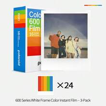 Polaroid 600 Film白框相紙 白色邊框設計顯影技術 即拍即得 記錄生活每一刻 - 查看 14