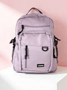 Mochila de grande capacidade para estudantes universitários, comporta laptops de 14-15,6 polegadas, mochila leve e durável de 15-17 polegadas para escola, caminhada ao ar livre, com compartimento para computador, bolsa escolar casual resistente à água - Multicolorido - Visão 7