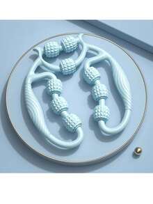 1pc 9-Roller Leg Massager, Rolling Leg Clamp, Relieve Muscle, Unblock Meridians, Kneading Relaxation, Roller Design, Suitable For School, Back To School, Travel, Travel Essential, Home Essential, Spa, Massage Tool, Massage, Massager, Spa - Multicolor - View 7