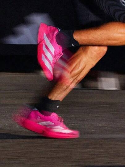  Adidas Adizero Adios Pro 4 Zapatillas de running de distancia larga y sprint de moda y cómodas, de color rosa - Hombre