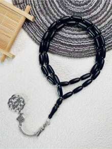 1pc 33 Beads Acrylic Ramadan Prayer Beads, Unisex - Multicolor - View 2