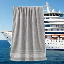 Luxury Ultra-Soft Microfiber Towel (32CM*72CM) - Quick Drying, Soft Modern Striped Rectangular, Suitable For Bathroom, Spa, Gym - Unisex, High Quality Material - Multicolor - View 8