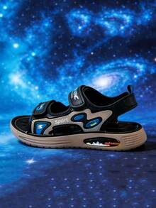 Sandalias planas para niños - Gris - Ver 5
