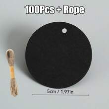 10-500 chiếc thẻ treo tròn có dây, nhãn cảm ơn dùng cho đồ thủ công DIY, thiệp chúc mừng, đám cưới, ngày Valentine, niêm phong quà tặng, sinh nhật, lễ kỷ niệm, trang trí nhà cửa, họp mặt gia đình, tiệc theo chủ đề, quà tặng nhỏ. - Nhiều màu - Xem 23
