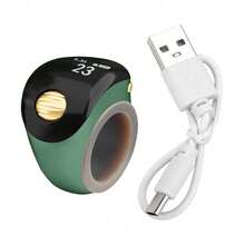 Adjustable 18mm 20mm 22mm Silent Counter With OLED Display And USB-C Charging, Max Count 99999 - Mixed Colors - View 13