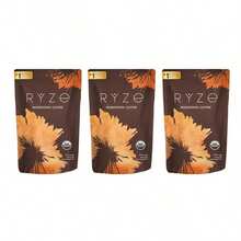 RYZE SUPERFOODS Mushroom Coffee USDA Organic With 6 Adaptogenic Mushrooms And MCT Oil, USA Grown Instant Coffee For Better Energy, Focus, Digestion, Immunity With Turkey Tail, Shiitake, Lion's Mane, 30 Servings - 3PCS - View 12