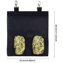 兔子干草喂食袋，仓鼠悬挂式干草袋，小型宠物干草喂食袋 - 查看 2