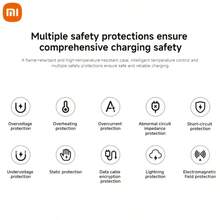 Xiaomi Original 90W Ultra-Fast Charging Kit Global Version, EU Standard Plug Type A Power Adapter + 1-Meter Type-C Data Cable, Portable Fast Charging, White - EU C Type Plug(220-240V) - View 8