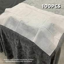 100pcs High Quality Disposable Pillowcases - Made Of Non-Woven Fabric, Breathable - Suitable For Beauty Salons, Home Spas And Nail Care - Multicolor - View 8