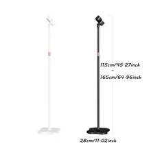 重型免提可调节高度金属吹风机支架，360度旋转倾斜式吹风机支架，适用于美发沙龙和宠物美容 - 彩色 - 查看 10