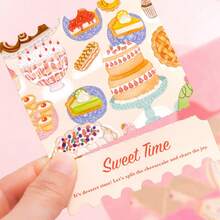 Ins Style High-Quality Stationery Gift Set Including Notebook, Stickers, Memo Pads, Grid Diary, Suitable For Gift - 1 Set - View 12