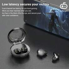 New Mini Invisible Wireless Earbuds, Ultra-Small Invisible Headphones, Extra-Long Standby, With Microphone, Unisex - Multicolor - View 10