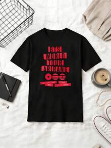 T-Shirt, Jin, J Hope, RM, Jimin, V, T-Shirt 2026 World Tour Bangtan Arirang Concert Merch T-Shirt World Tour Arirang - màu đen - Xem 1