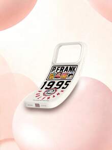 官方授权 Paul Frank 液态硅胶手机壳，全包防震摄像头保护，卡通猴子、长颈鹿、兔子、熊图案，数字和字母图案，全新设计，兼容 13/14/15/16/17 Pro Max - 彩色 - 查看 5