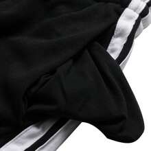 Adidas Women's Casual Comfortable Daily Sports Pants, Style: W 3S FT OH PT, Item No.: JW7182 - Black/White - View 5