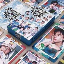SK 2026 Holiday Blessing Starlight Club LOMO Postcard - Blue - View 1