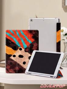 Cheetah,Leopard Print Leopard Print Stripes Tablet Protective Case,Compatible With 9.7/10.2/10.5/10.9/12.9/Pro 11, 10th Gen,Compatible With Samsung Galaxy Tab S6 Lite 10.4 Inch,Compatible With Kindle Paperwhite 12th Gen 2024,Kindle (11th Generation) 2022 Release,Soft Anti-Fall Protection,Smart Stand/Automatic Wake Up/Sleep,An Excellent Festival Gift. - Multicolor - View 5