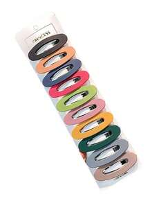 30pcs Women's Bangs & Side Hair Clips, Suitable For Casual Daily Use - Multicolor - View 8
