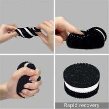 1PC Ultra Soft Taba Squishy For Adult Anxiety Relief And Decompression, Office Desk Relaxation Toys, Sensory Stress Relief For Focus And CalmMen And Women - 黑色 - 查看 2