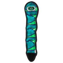 Hound Durablez Large Snake Stuffing-Free Squeaky Pl 11ush Dog Toy For Puppies & Dogs - Interactive, Soft Yet Tough, No Mess, Jumbo Squeaker, Long-Lasting Play, 24.5 Inch, Blue - BlueSnake大包裝1 - 查看 1