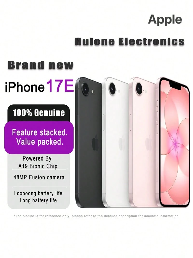 iPhone 17e (A3635) 256GB Smartphone • Dual SIM (Physical + eSIM) • Long Battery Life • High Cost-Performance - 多色 - 查看 1