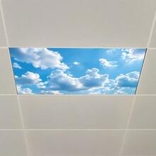 10pcs/Set 30cm/11.8in Ceiling Decor Wall Stickers, Suitable For Kitchen And Bedroom Ceiling - A - View 6