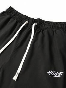 Quần ống đứng thời trang nam, quần thể thao đa năng, quần dài rộng rãi thoải mái. - màu đen - Xem 3